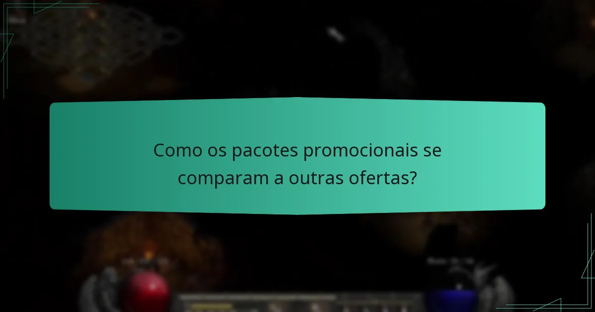 Quais são os termos de serviço para pacotes promocionais?