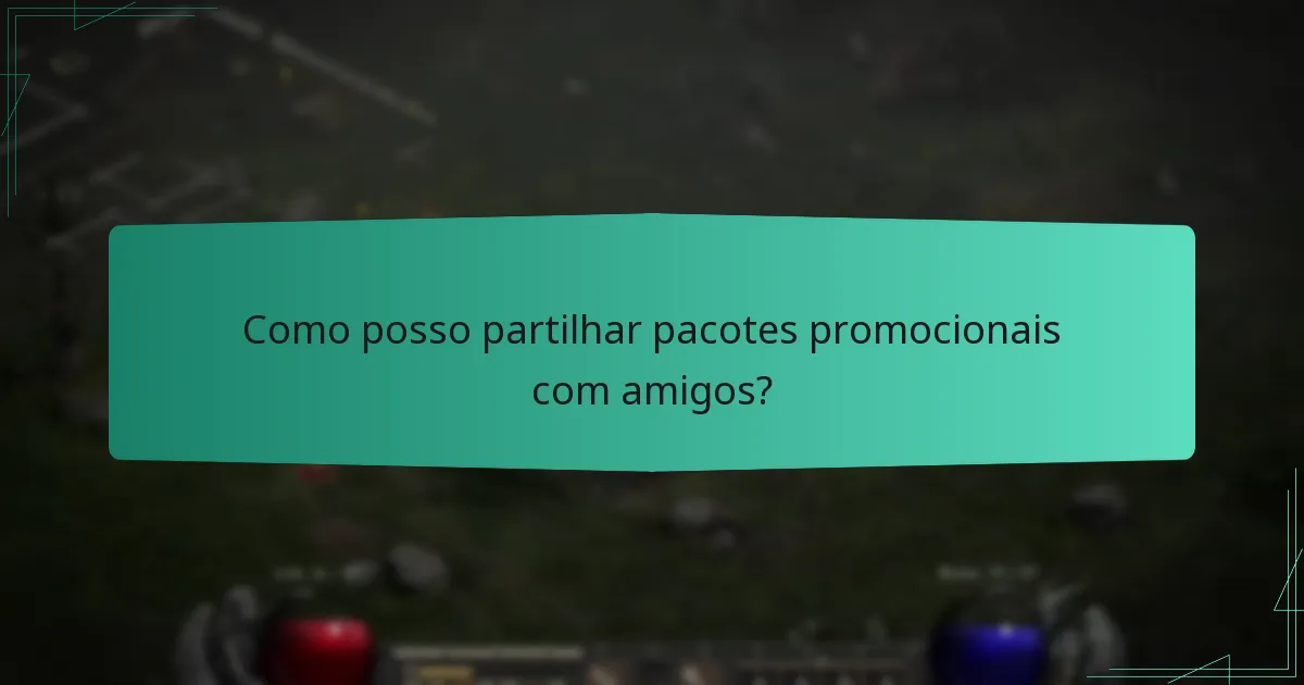 Quais opções de presente estão disponíveis para pacotes promocionais?