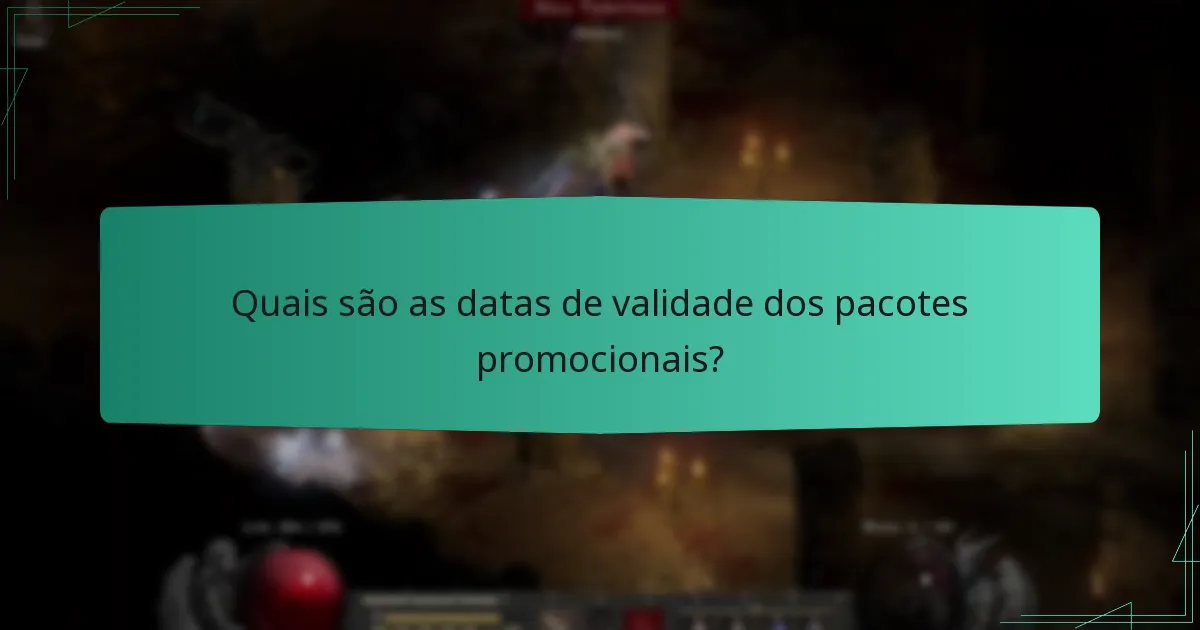 Como os pacotes promocionais se comparam a outras ofertas?